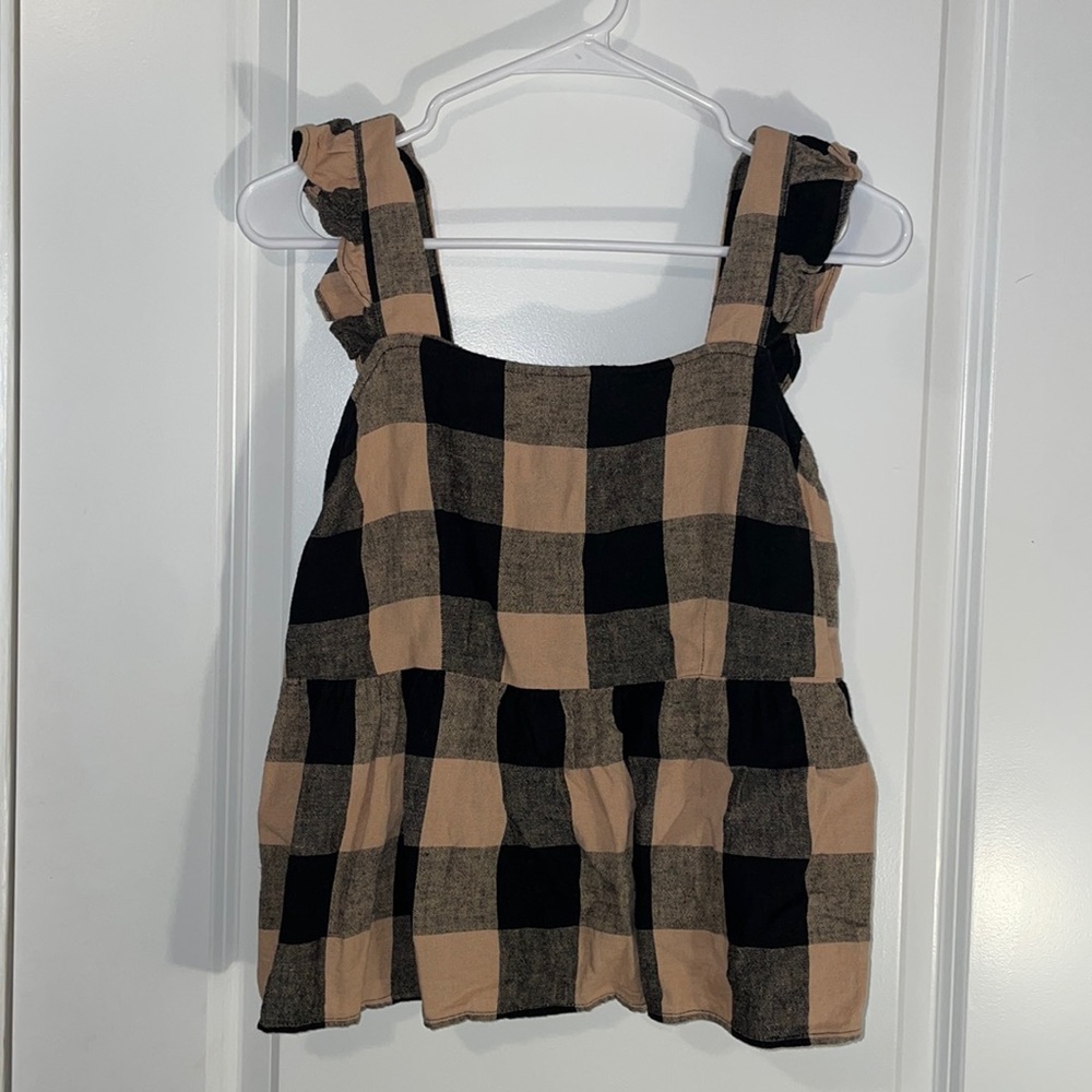 Plaid Casual Top